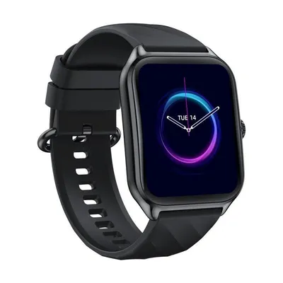 Zeblaze GTS 4 WiFi 49mm AMOLED Schwarz Mikrofon Lautsprecher Akkulaufzeit 14 Tage