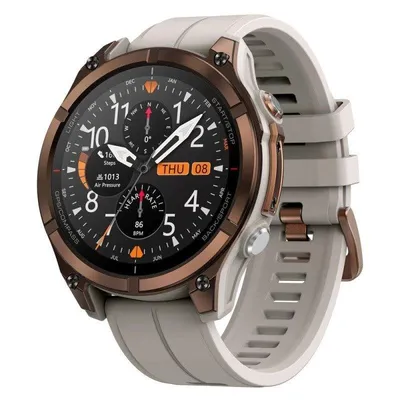 Zeblaze Stratos 4 Pro GPS Bluetooth 1,43'' Bronze Gehäuse 5ATM IP69K SpO2 Herzfrequenz