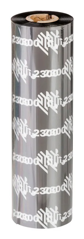 Zebra 2300 Wax Pack, 12 Druckerbänder, 110 mm x 300 m, Schwarz