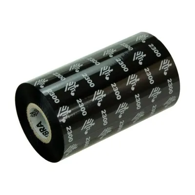 Zebra 2300 Thermotransfer-Farbbandrollen, 12er-Pack, 84 x 74 cm