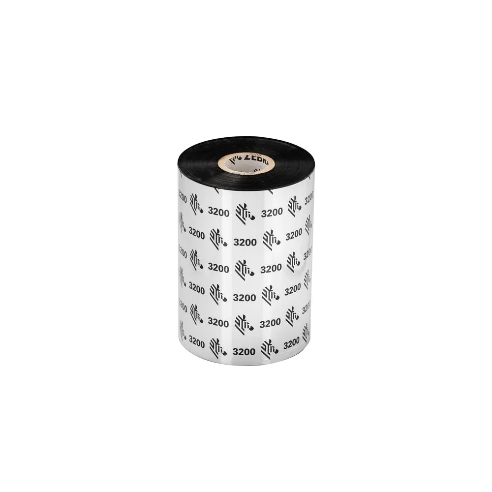 Thermotransferband Zebra 3200 Wax/Resin 450 m 11 cm 6 Stück Schwarz