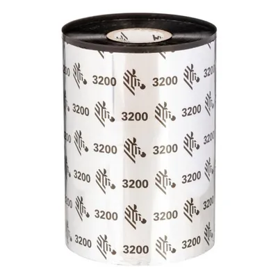 Thermoband Zebra 3200 Wax-Resin 450 m 15,6 cm Schwarz