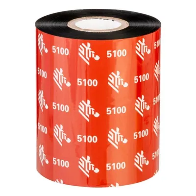 Thermotransferband Zebra 5100 Resin 450 m 8,3 cm schwarz