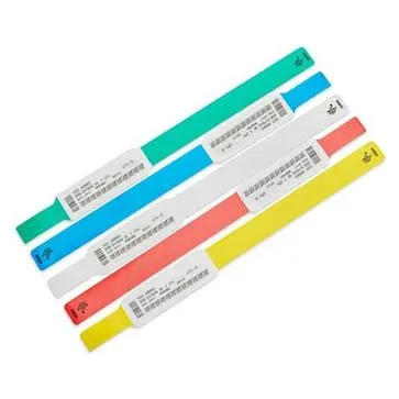 Aktivitätsarmband Zebra Z-Band UltraSoft Blau Weiß Klebeverschluss 15,2 cm
