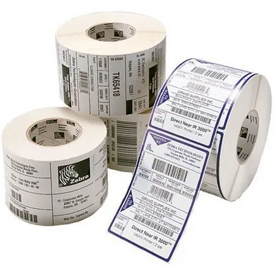 Etikett für Drucker Zebra Z-Perform 1000D 100 x 125 mm Weiß