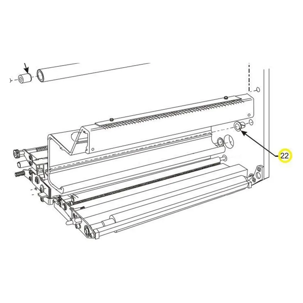 Zebra Bearing,Sleeve,Flanged,Nyliner