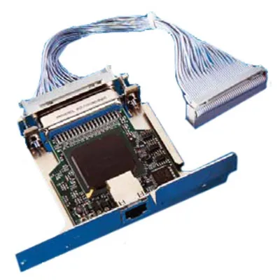 Netzwerkkarte Zebra ZebraNet 10/100 RJ-45 Kabelgebunden 100 Mbit/s Blau Lila