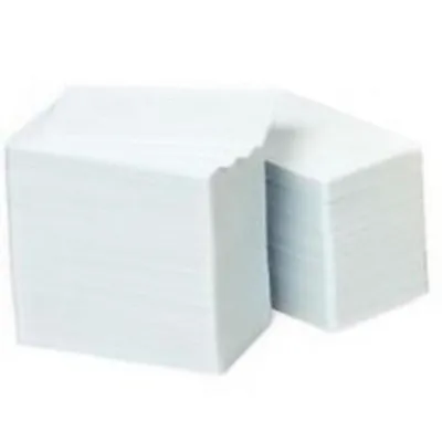 Weiße PVC-Karten Zebra 800050-167 500 Stück