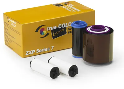 Druckerband Zebra Monochrom Schwarz ZXP Series 7