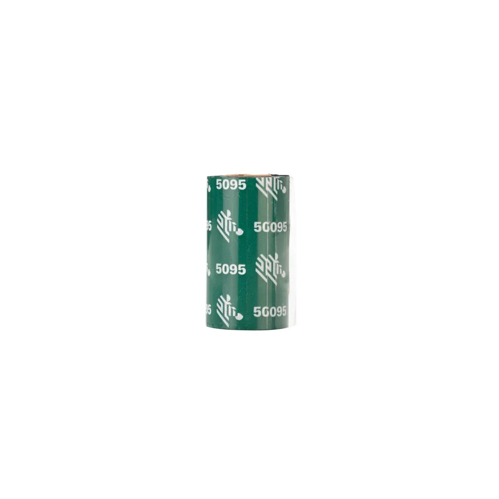 Thermoband Zebra 5095 Resin 74 m x 3,3 cm Schwarz