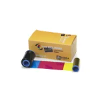Farbband für Drucker Zebra ZC300 200 Seiten Thermotransfer Schwarz Cyan Magenta Gelb