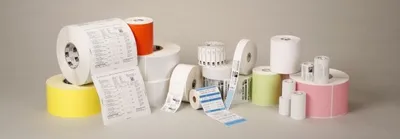 Etikett für Drucker Zebra Z-Perform 1000D Weiß Selbstklebend Stanzen