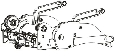 Bandträger-Kit Zebra P1027135-046 für GK420t und GX420t