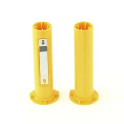 Gelber Zebra-Adapter für Etikettendrucker ZD230T, ZD888T, ZD420T, ZD620T (2 Stück)