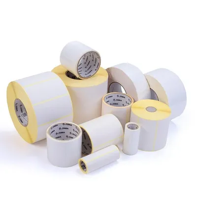 Zebra Z-Perform 1000T Thermotransfer-Etikettenrollen, 70 x 38 mm, 12 Stück
