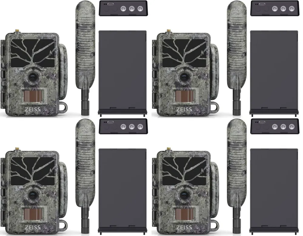 ZEISS Secacam 1 4er Pack + 4x Power Pack
