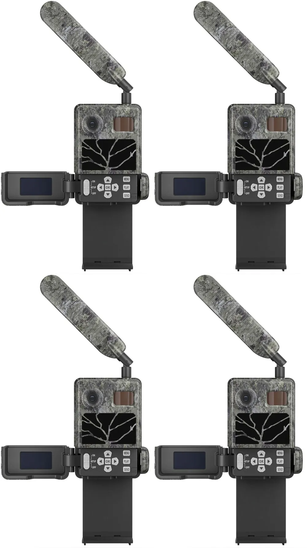 ZEISS Secacam 3 4er Pack + 4x Power Pack