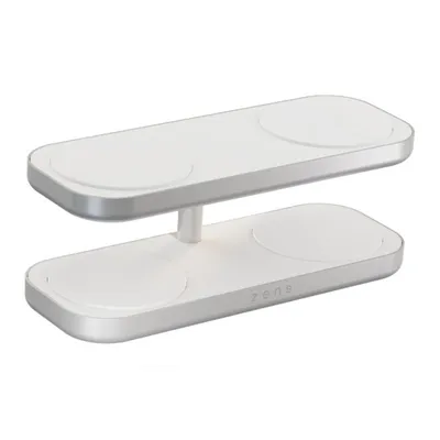 Drahtloser Lader ZENS Quattro Charger Pro 4 Weiß 4 Geräte Qi2