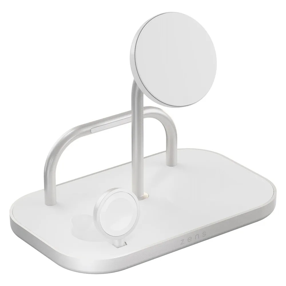 Zens 4-in-1 MagSafe mit Qi2 Kabelloses Ladegerät 15 W mit Ständer