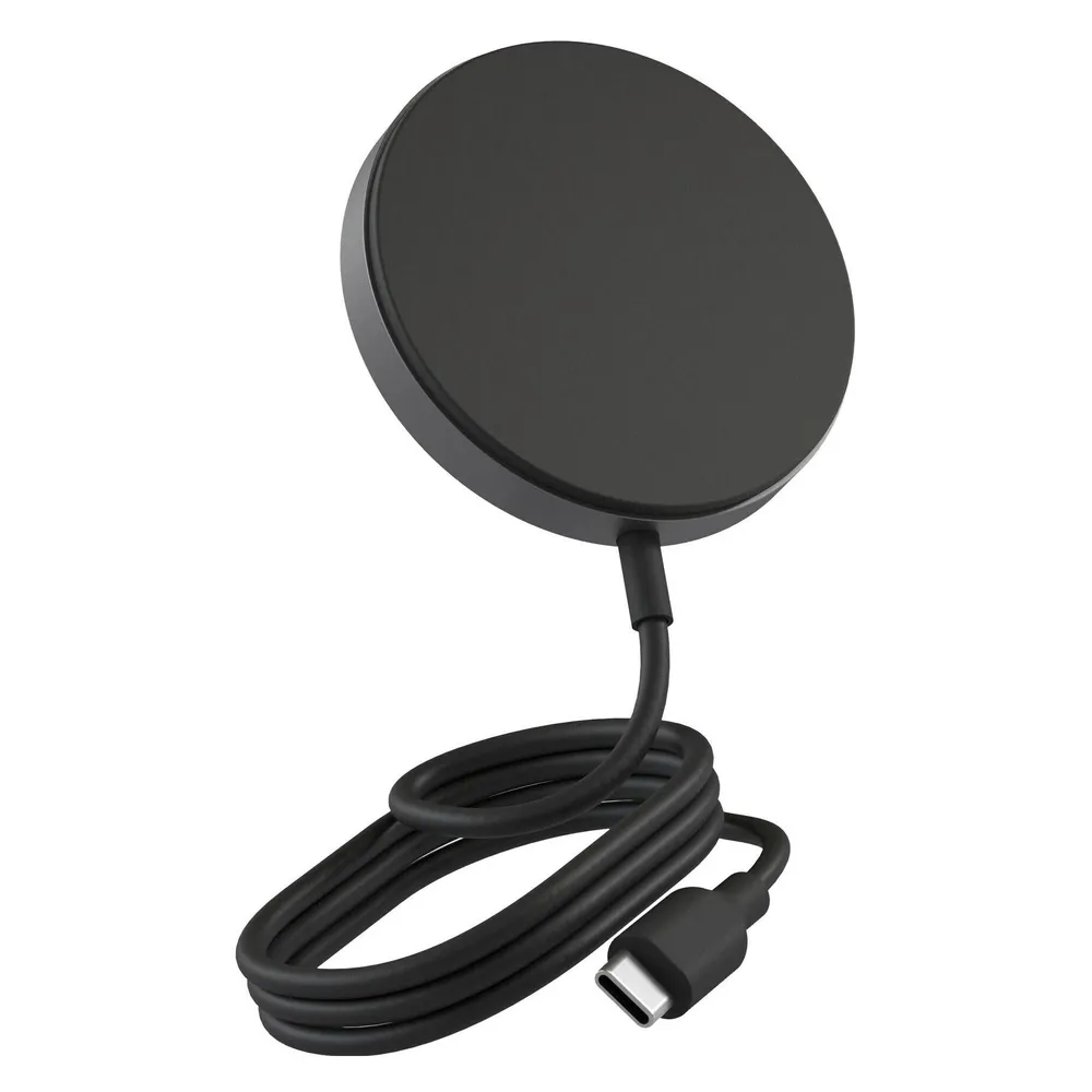 Zens Pro 1 - USB-C-Schnellladegerät mit Qi2 - Schwarz