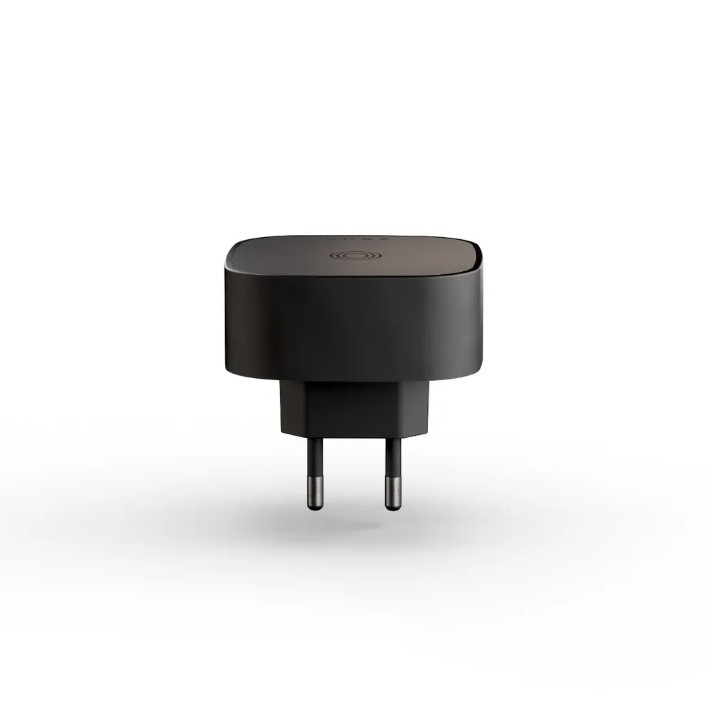 Zens Wireless Charging Adapter (EU) - Duo-Ladestecker mit Qi2 - Schwarz