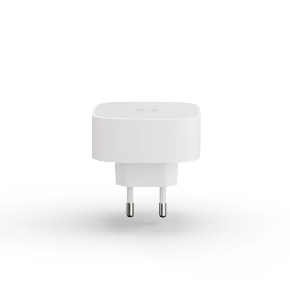 Zens Wireless Charging Adapter (EU) - Duo-Ladestecker mit Qi2 - Weiß