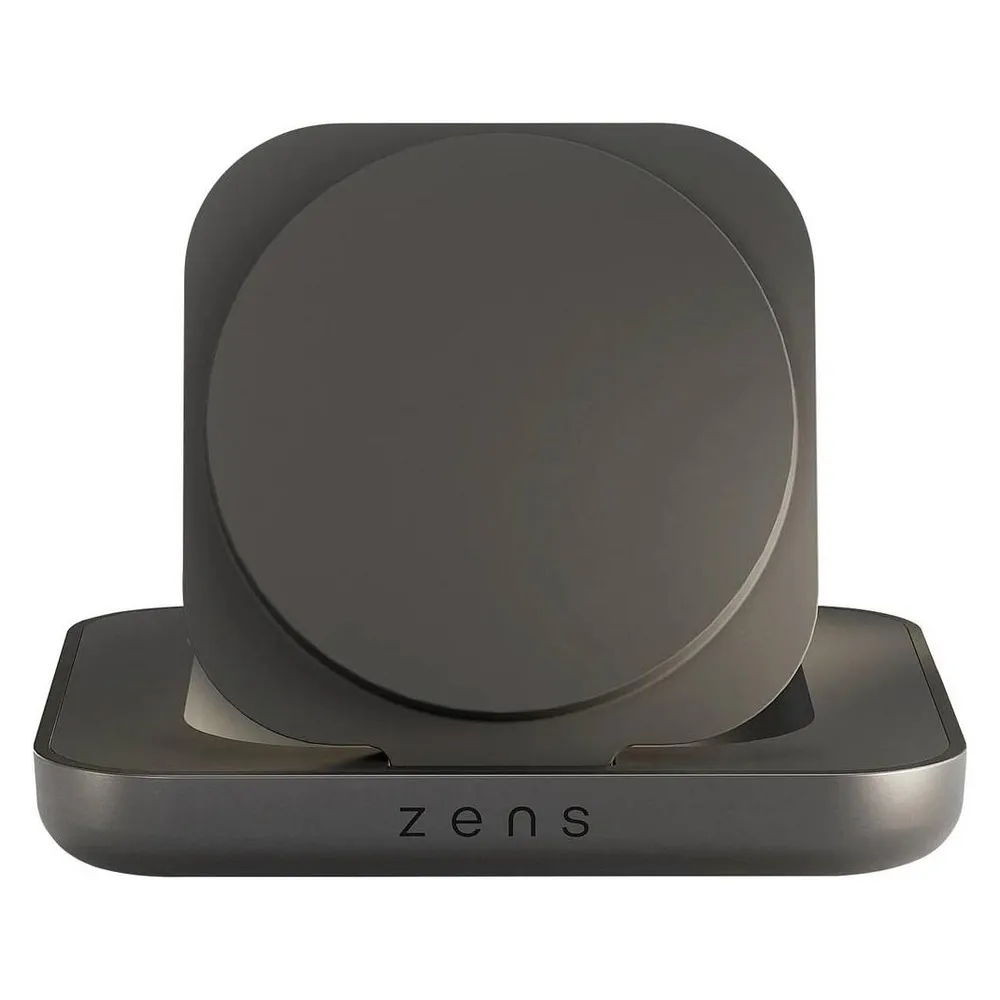 ZENS MagSafe und Qi2 Kabelloses Ladegerät 15 W mit Ständer Schwarz