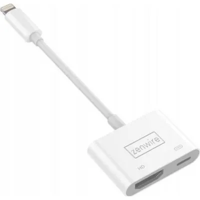 Zenwire Lightning zu HDMI Docking Station Weiß
