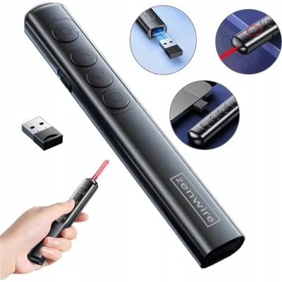 Drahtloser Laser-Pointer Zenwire S9 USB für Präsentationen