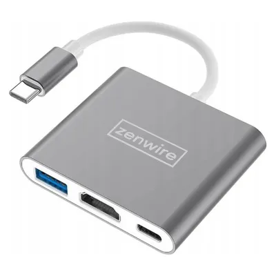 Zenwire USB-C Docking Station Power Delivery HDMI USB 3.0