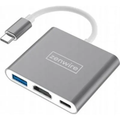 Zenwire USB-C Docking Station Power Delivery HDMI USB 3.0