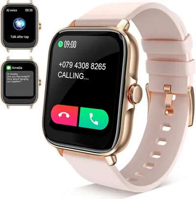 Zero-G Roadster Smartwatch (4,3 cm) Digitaler Fitness Tracker, Multifunktions-Smartwatch: Telefonieren, mit Nachricht Erinnerung/Anruffunktion/Schlafmonitor/IP67