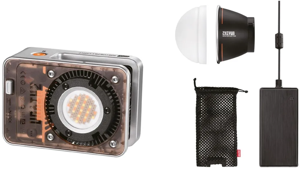 Zhiyun Molus X60RGB silber