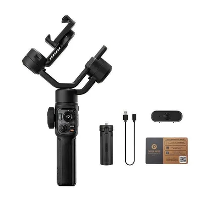 Smartphone Gimbal Zhiyun Smooth 5S AI Combo 3-Achsen Stabilisierung, AI Tracking, integriertes Licht