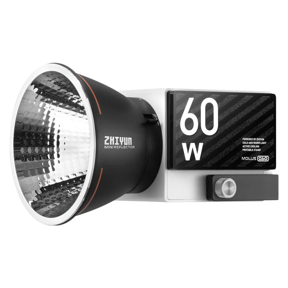 Leuchte Zhiyun Molus G60 LED COB 60W Bluetooth Mesh Bowens