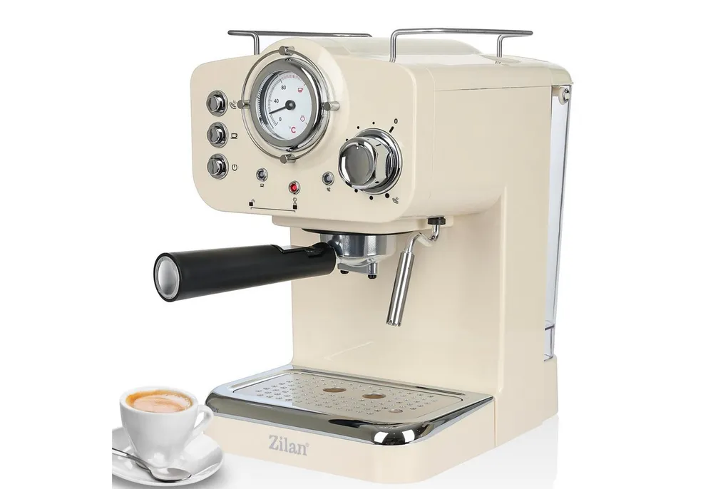Zilan Espressomaschine, Siebträger, • Fassungsvermögen: 1,25 Liter