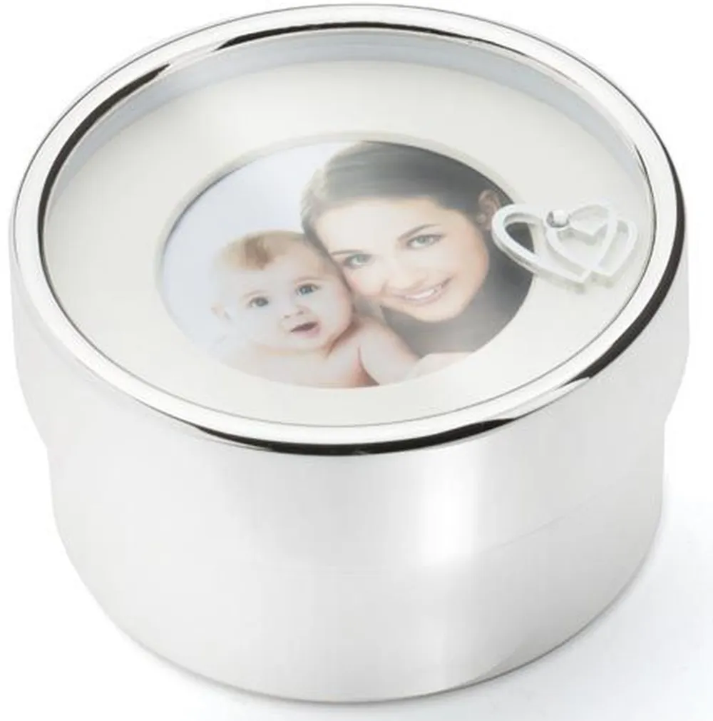 Zilverstad 7568261 Geschenkdose Silber Herzen