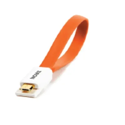 USB 2.0 Kabel Ziron ZR204 0,2 m Orange Micro-USB
