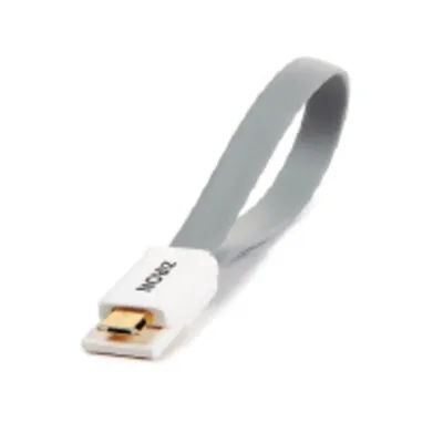 USB-Kabel Ziron ZR201 0,2 m USB A an Micro-USB A Grau