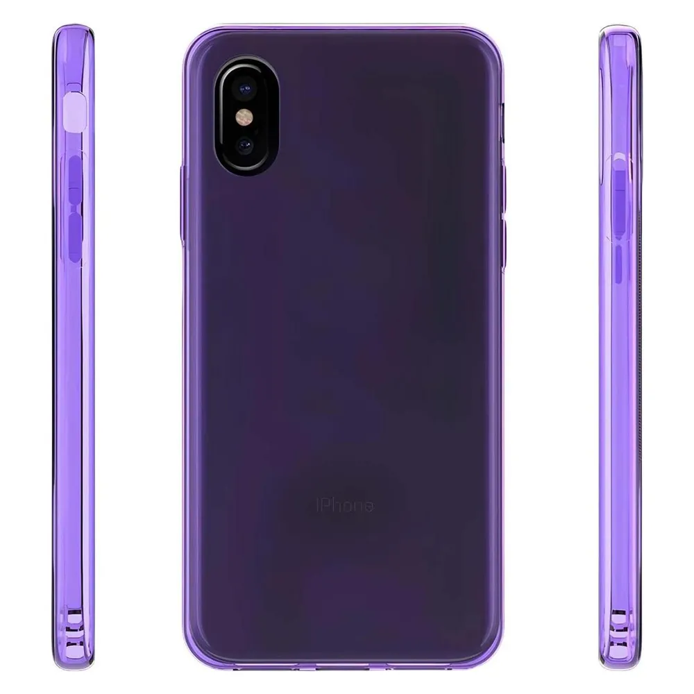 Zizo TPU Cover - iPhone X Hülle (Lila)