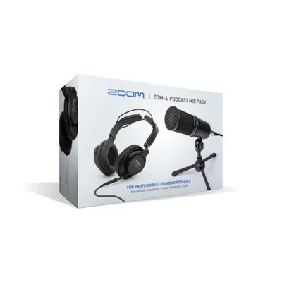 Mikrofon Zoom ZDM-1 XLR dynamisch supernierencharakteristik für Podcast
