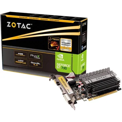Zotac ZT-71115-20L Grafikkarte NVIDIA GeForce GT 730 4 GB GDDR3