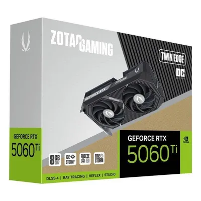 Grafikkarte Zotac GeForce RTX 5060 Ti Twin Edge OC 8GB GDDR7 Reflex 2 RTX AI DLSS4