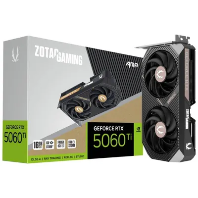 ZOTAC GAMING GeForce RTX 5060 Ti AMP 16GB GDDR7 Reflex 2 RTX AI DLSS4