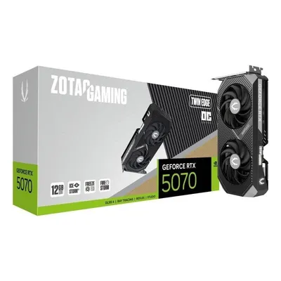 Grafikkarte Zotac GAMING GeForce RTX 5070 Twin Edge OC 12GB GDDR7 Reflex 2 RTX AI DLSS4