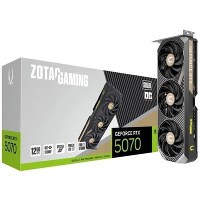 Grafikkarte Zotac GeForce RTX 5070 SOLID OC 12GB GDDR7 Reflex 2 RTX AI DLSS4