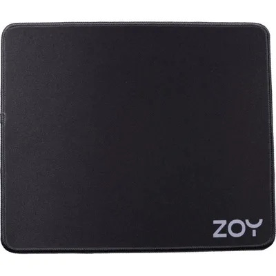 Mausmatte ZOY ZMP30 schwarz glatte Oberfläche rutschfeste Unterseite