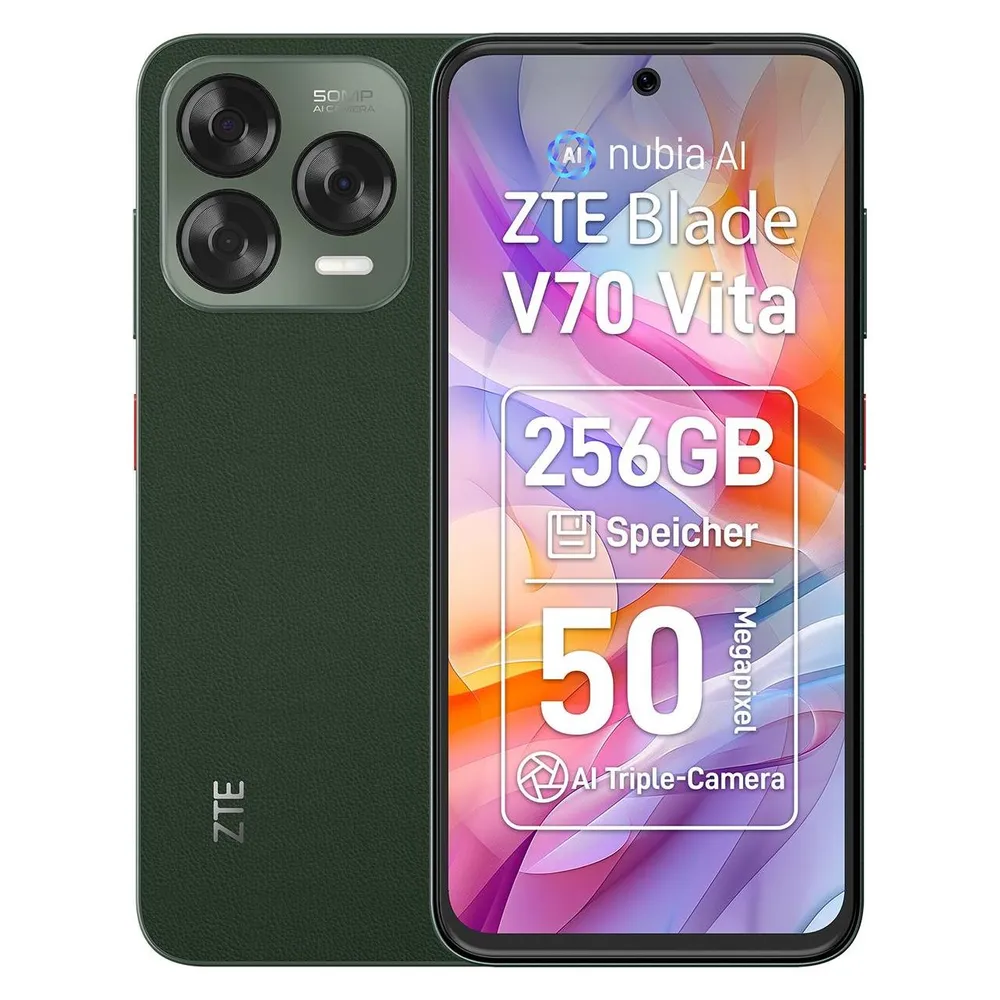 Blade V70 Vita 4GB + 256GB Jade Green Smartphone