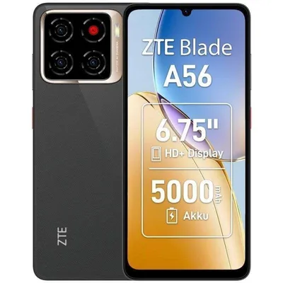 ZTE Blade A56 4G 4GB 128GB 6.75" Schwarz