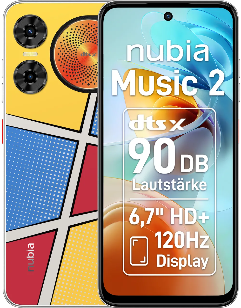 Nubia Music 2 4GB + 128GB Pop Art Smartphone